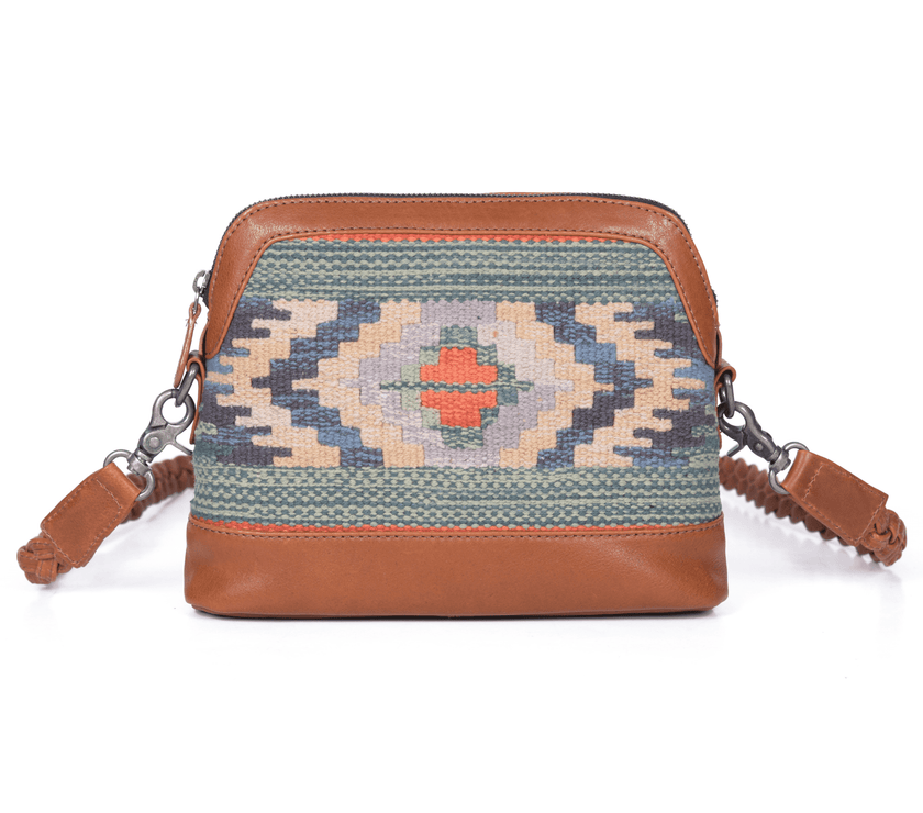 Rhode  Kilim Leather Crossbody Bag