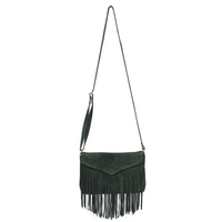Lexington Leather suede crossbody Bag